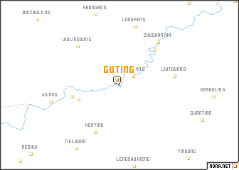 map of Guting