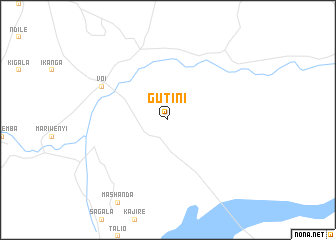 map of Gutini