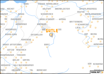 map of Gütle