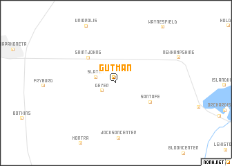 map of Gutman