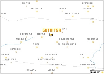 map of Gutnitsa