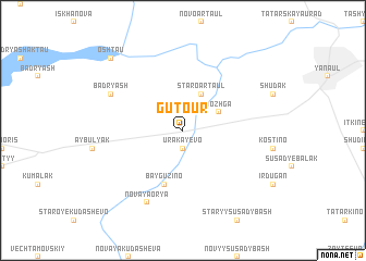 map of Gutour