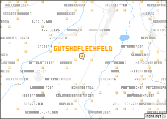 map of Gutshof Lechfeld