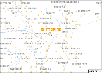 map of Guttaring