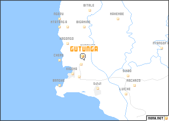 map of Gutunga