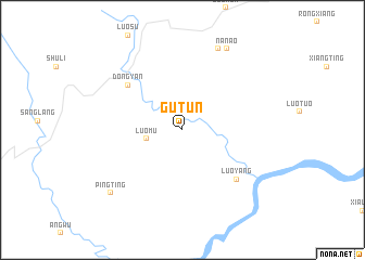 map of Gutun
