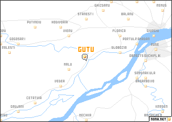 map of Guţu