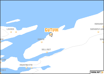 map of Gutvik