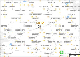 map of Gütz