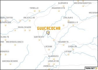 map of Guucacocha