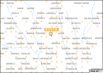 map of Guudka