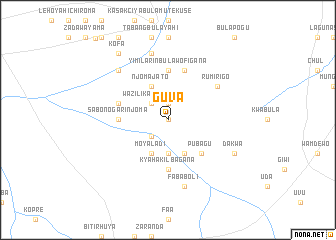 map of Guva