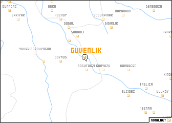 map of Güvenlik