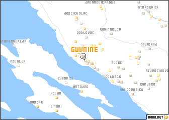 map of Guvnine