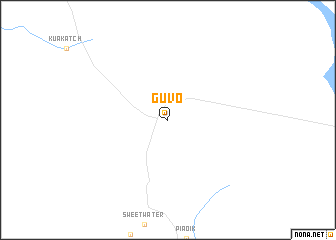 map of Gu Vo