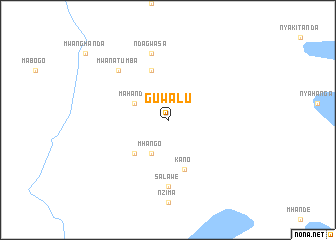 map of Guwalu