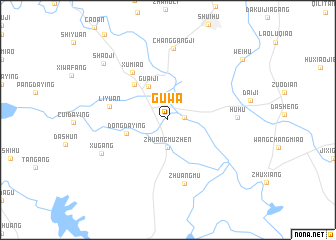map of Guwa