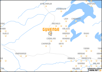 map of Guwende