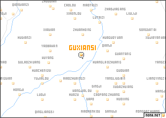 map of Guxiansi