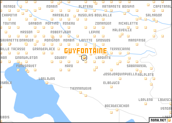 map of Guy Fontaine