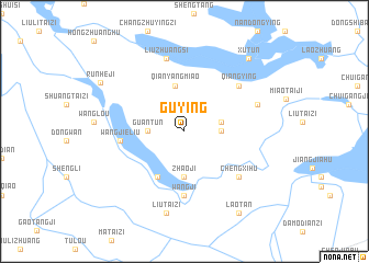 map of Guying
