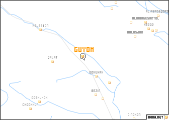 map of Gūyom
