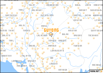 map of Guyong