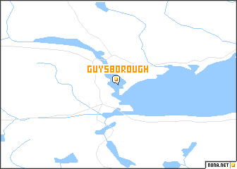 map of Guysborough