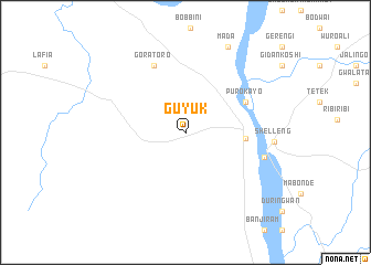 map of Guyuk