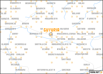 map of Guyuria