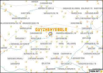 map of Gūyzheh-ye Bālā