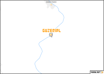 map of Guzeripl\