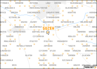 map of Guzew