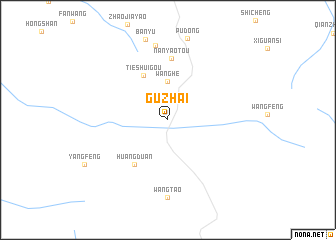 map of Guzhai