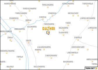 map of Guzhai