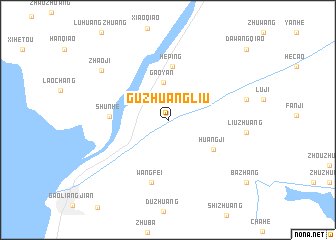map of Guzhuangliu