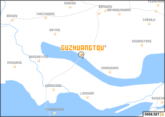 map of Guzhuangtou