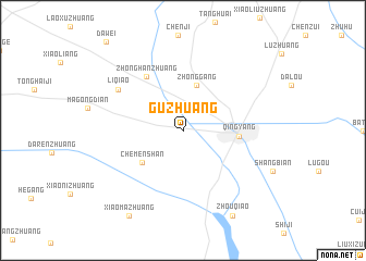 map of Guzhuang