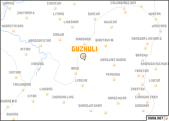 map of Guzhuli