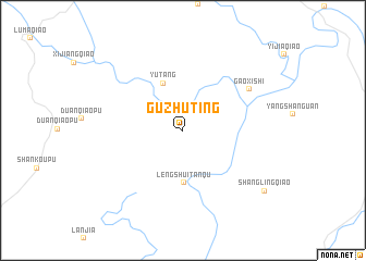 map of Guzhuting