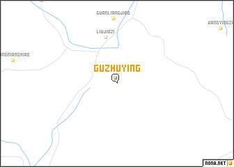 map of Guzhuying