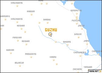 map of Guzhu