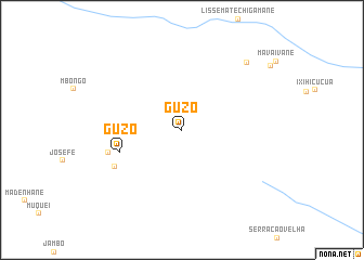 map of Guzo