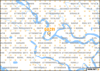 map of Guzri