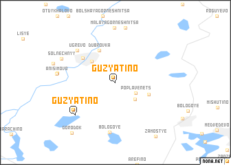 map of Guzyatino