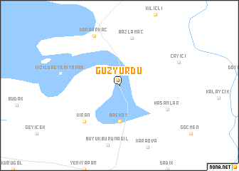 map of Güzyurdu