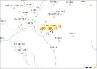 map of Gvanachi