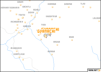 map of Gvanachi