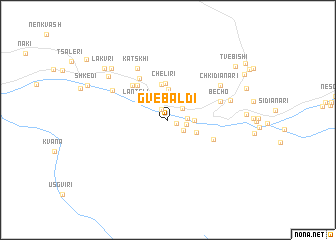 map of Gvebaldi