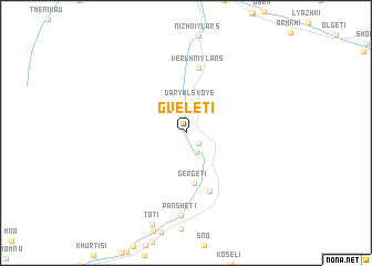 map of Gveleti